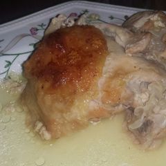 A picture of Chicken in Milk.