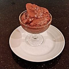 A picture of Chocolate Ganache Buttercream Frosting.