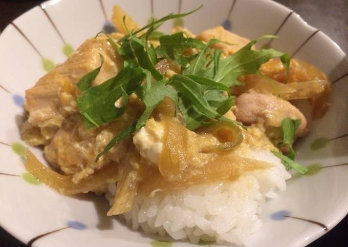 Inexpensive & Healthy Chicken and Egg Rice Bowl