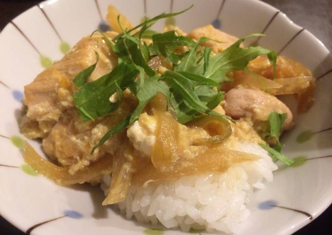 Recipe of Award-winning Inexpensive &amp; Healthy Chicken and Egg Rice Bowl