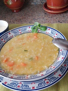 Una foto de Minestrone con Thermomix