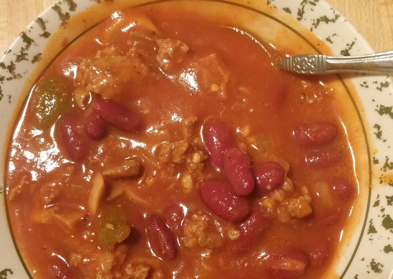 Homemade chili