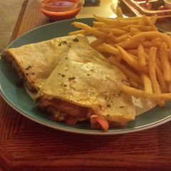 A picture of BLAT Quesadilla.