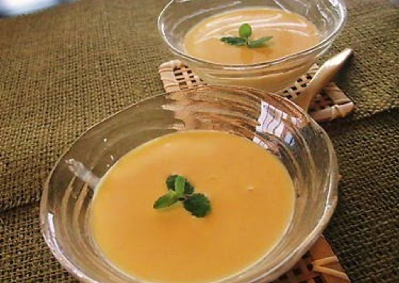 Fresh Chilled Sweet Corn Soup