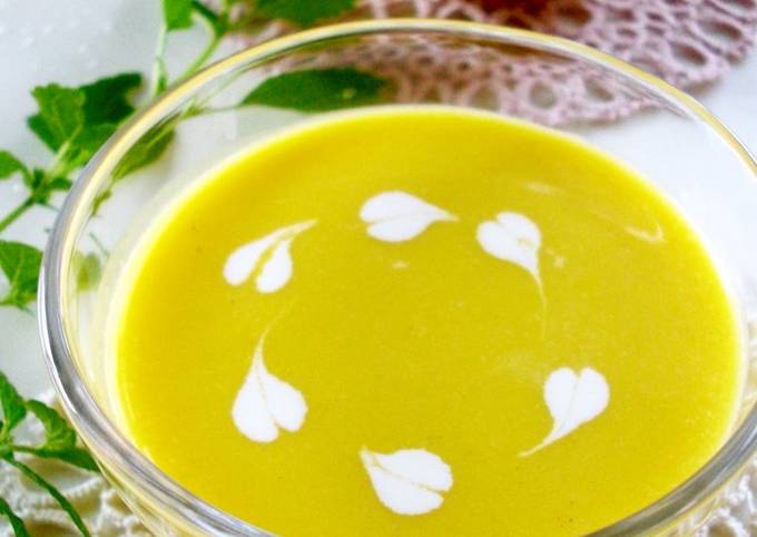 Recipe of Super Quick Homemade A Cold Kabocha Soup You Can Drink Up