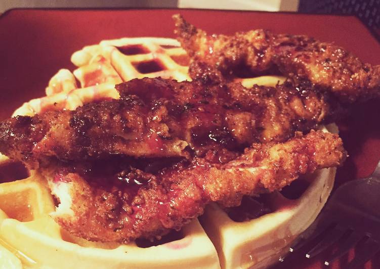 Recipe of Speedy Fried Chicken: The PERFECT breading