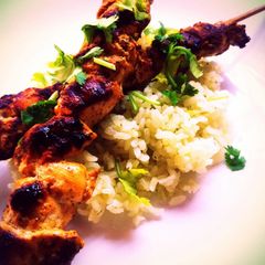 A picture of Chicken Souvlaki.