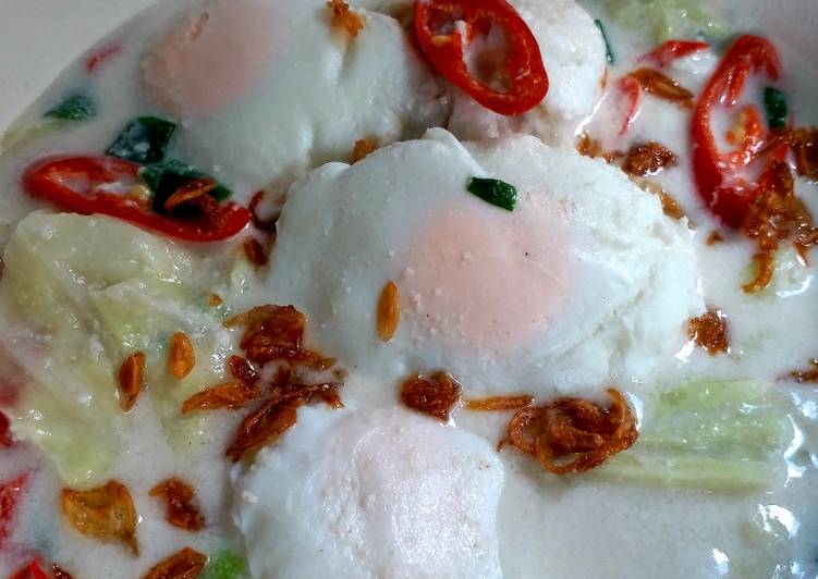 Resep Gule putih (telur bebek dan kol), Lezat Sekali