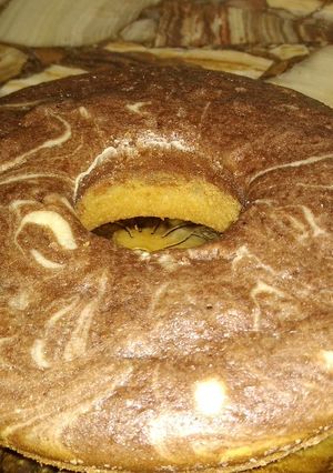 Una foto de Budín marmolado