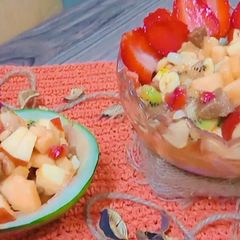 Juicy Fruit Chaat A picture of Juicy Fruit Chaat.
