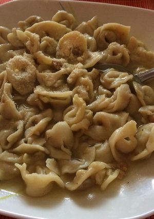 Una foto de Capelletti italianos receta ancestral