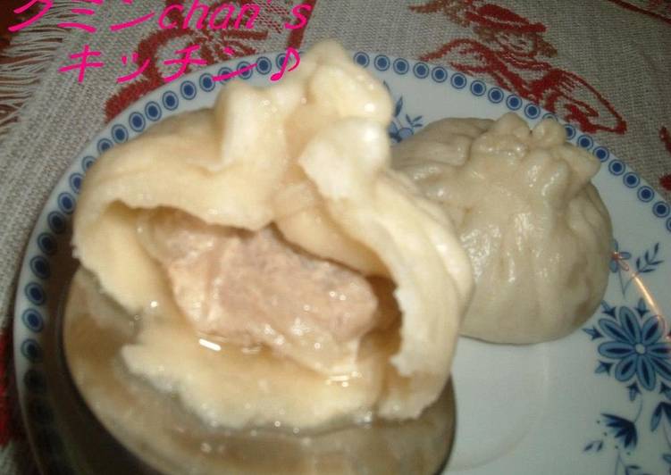Recipe of Homemade Juicy Homemade Xiaolongbao (Chinese Dumplings)