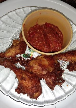 Foto resep Ayam goreng sambel terasi
