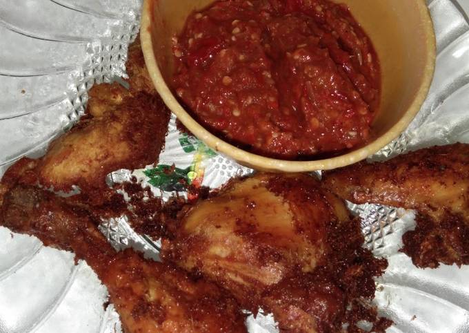 Ayam goreng sambel terasi