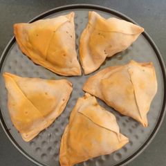 A picture of Baked Wheat Samosa.