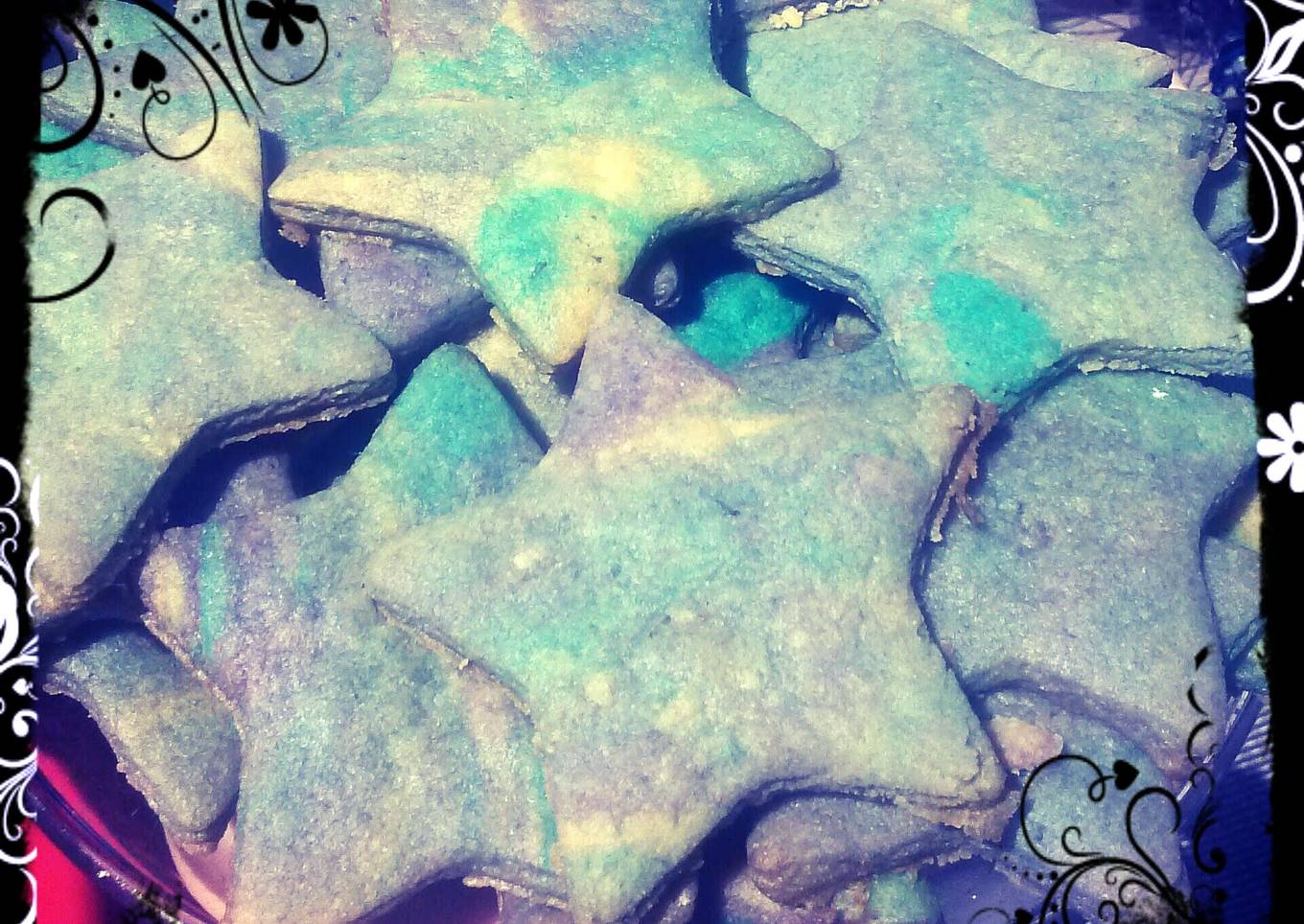 Momma's tie die sugar cookies