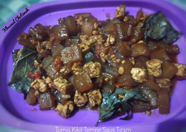 Tumis Kikil Tempe Saus Tiram