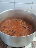 Bifes de carne con salsa suave