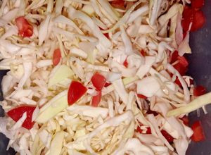 Una foto de Ensalada de repollo