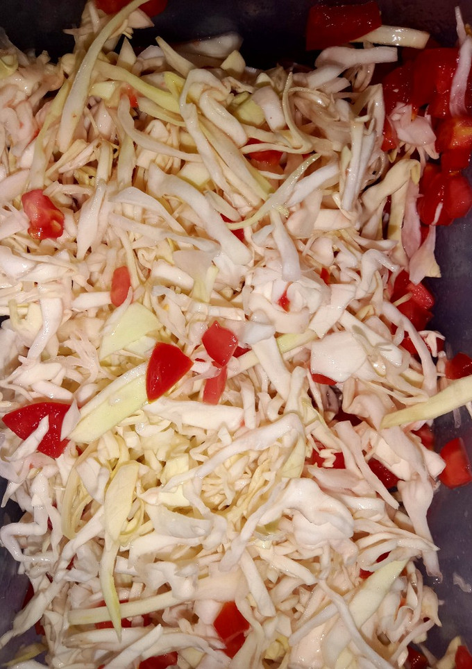 Una foto de Ensalada de repollo