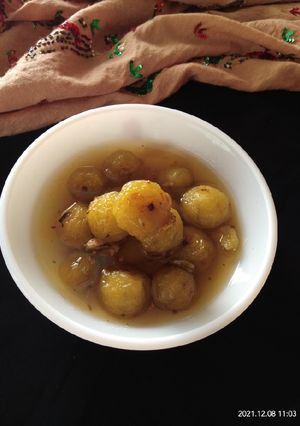 आँवले का मुरब्बा (amle ka murabba recipe in Hindi) रेसिपी मुख्य फोटो