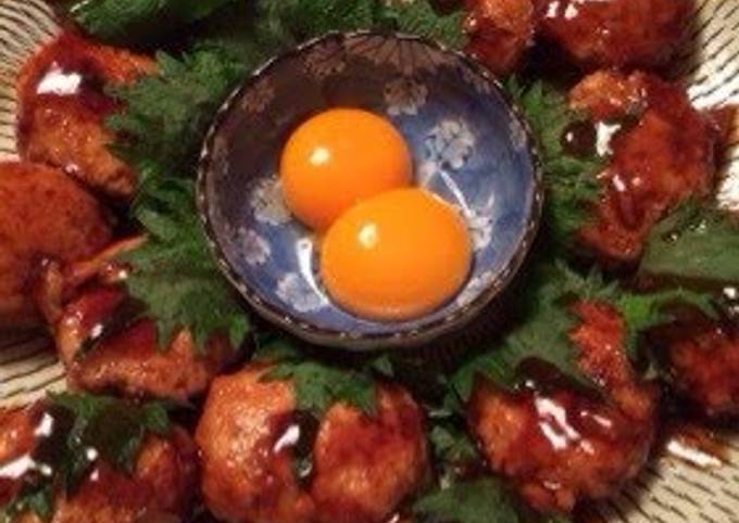Simple Way to Prepare Homemade Chicken Tsukune Dumplings