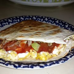 A picture of Stuffed Breakfast Tortilla.