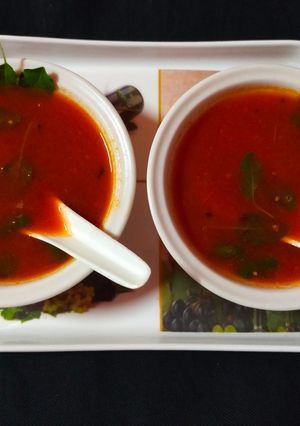 બીટ ટોમેટો સૂપ (Beet Tomato Soup Recipe In Gujarati) રેસીપી મુખ્ય ફોટો