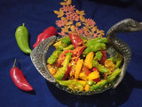 લાલ લીલા રાયતા મરચા(Red,green raita marcha recipe in Gujarati)