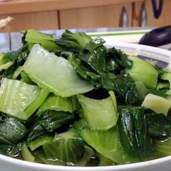 A picture of Roasted bok choy.