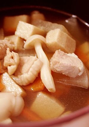 A picture of Warming Soup for Soba.