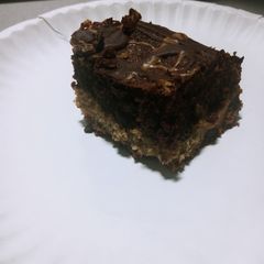 A picture of Reese Cup Brookies.