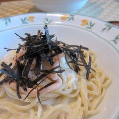 A picture of [From Overseas] Let's Aim for Tarako Cream Pasta.