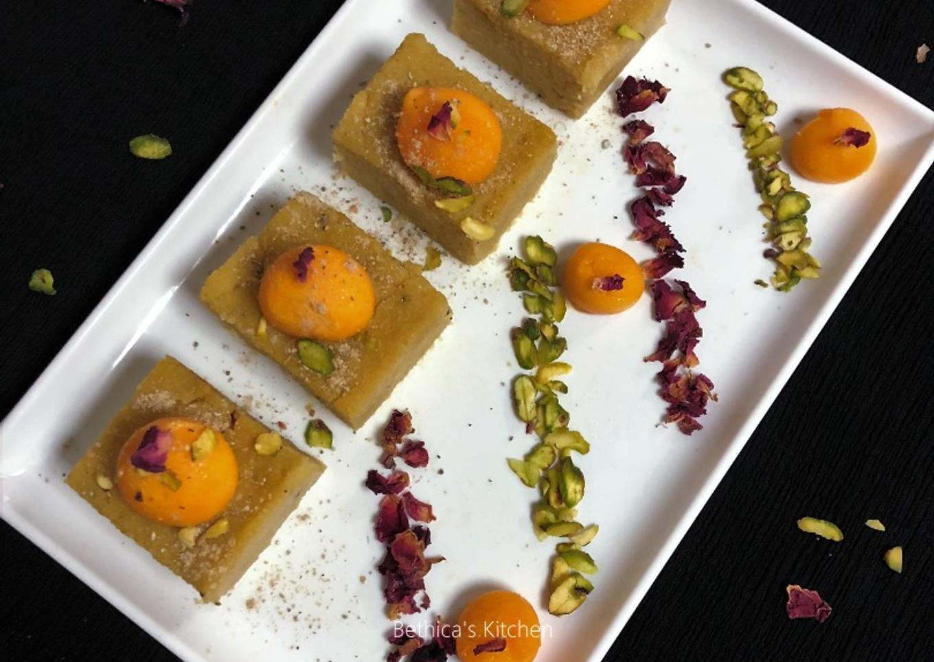 Mango Sheera Burfi