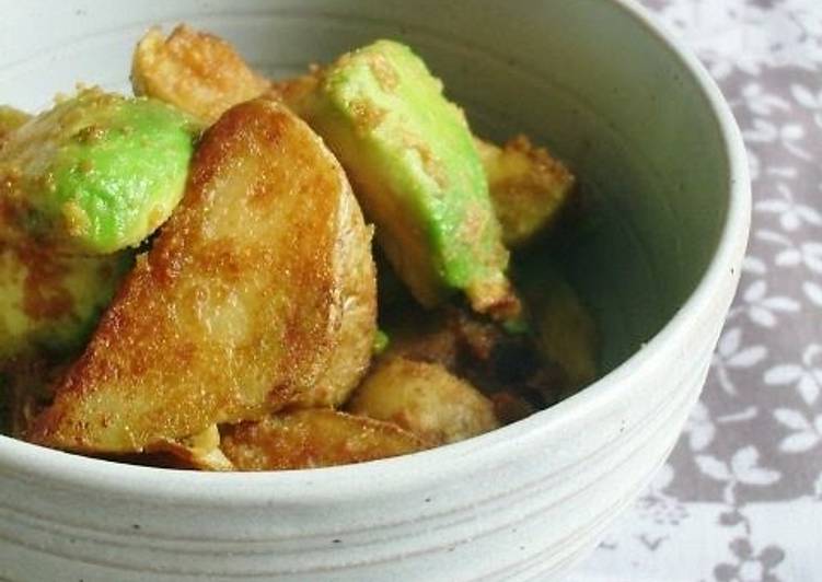 Step-by-Step Guide to Prepare Any-night-of-the-week ○New Potato and Avocado Miso Butter Stir-fry○