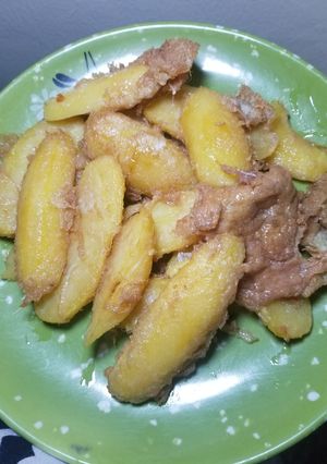 Dankali da kwai ainihin hoton girkin