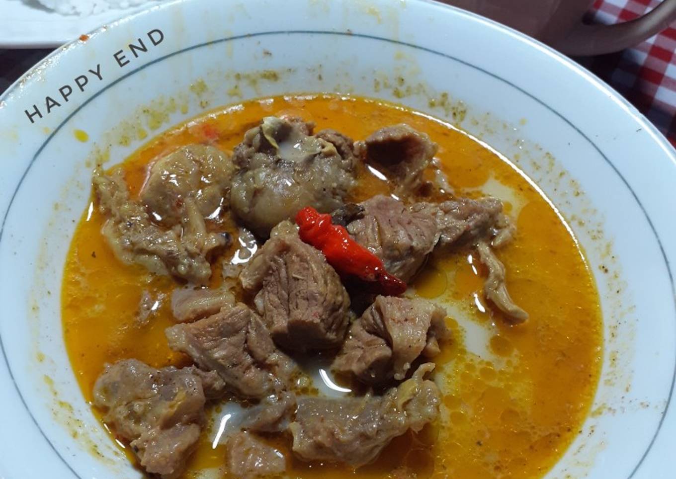 Gule Daging + Tulang Sapi