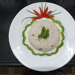 A picture of Coconut Milk Garlic Rice.