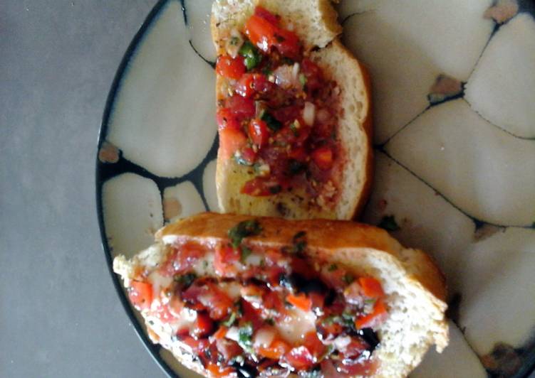 How to Prepare Speedy Bruschetta