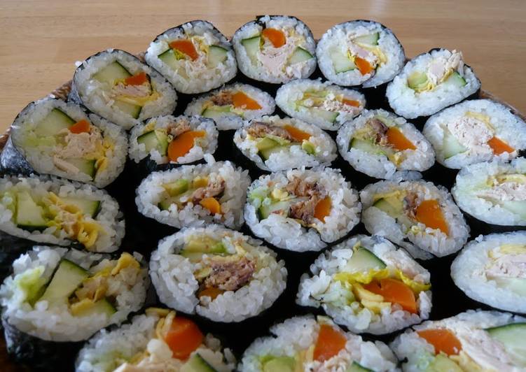 Easiest Way to Make Perfect California Rolls