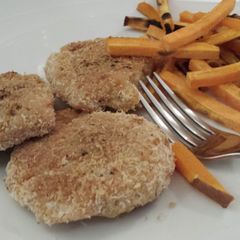A picture of Coconut Crusted Chicken (Whole30).
