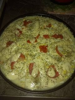 Una foto de Pastel de papas con pollo🍗 súper fácil!