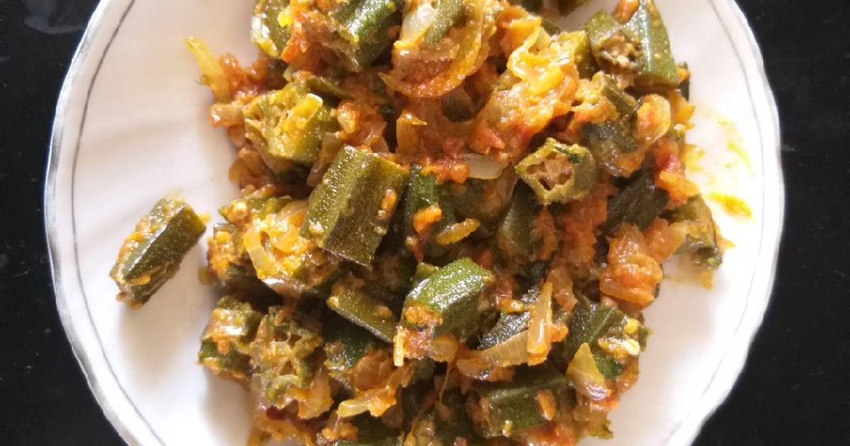 Lady finger masala Recipe by Nargis shaikh Shaukat Cookpad