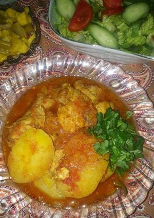 عکسی از دستور تاسکباب مرغ
