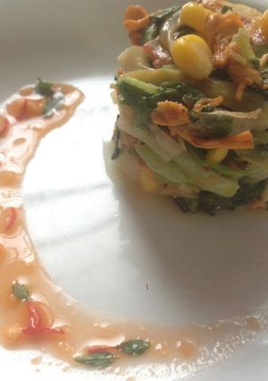 Hình của món Salad khô bò.