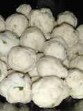 Baso ayam tanpa tepung