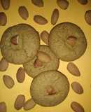 Ginger almond cookies