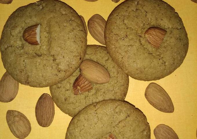 Ginger almond cookies