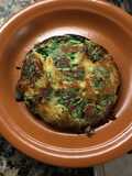 Omelette de radicheta y queso