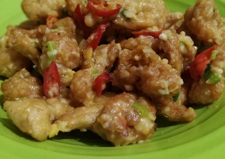 Udang Saus Telur Asin